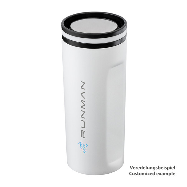 Thermo mug STEELONE - white
