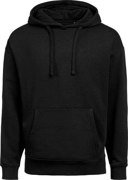 Heavy Unisex Hooded Sweater "Loose Fit" Untagged Movement | OCS RCS Loose Hoodie - Black / XXS