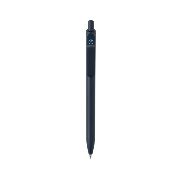 Stylo en ABS recyclé certifié GRS Bolt - Bleu Marine