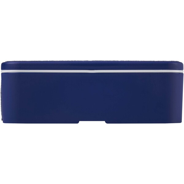 Boîte à déjeuner MIYO POP de 700 ml à compartiment unique - Bleu