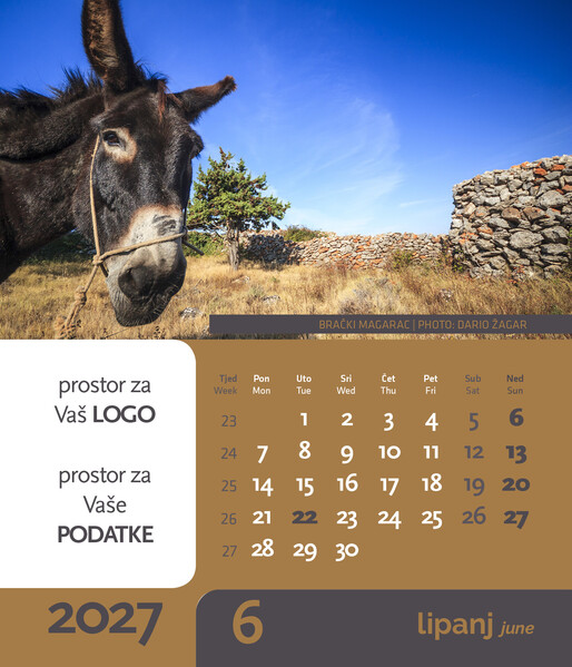 Stolni CD kalendar – Ljepote hrvatske