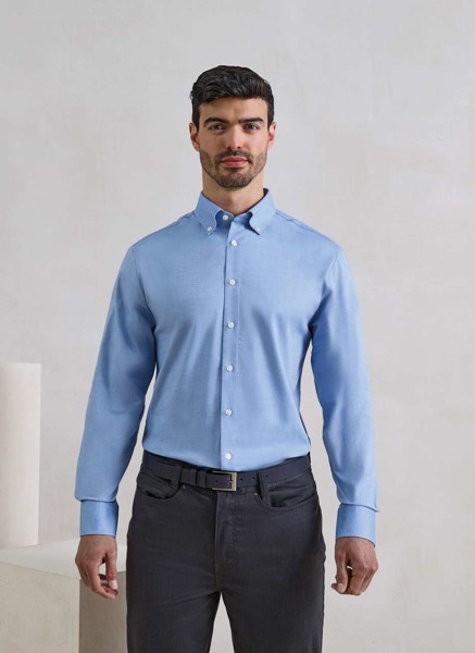 Supreme’ Oxford Men’S Long Sleeve Shirt - White / XL
