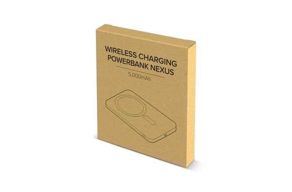 Nexus Draadloze Powerbank Geschikt voor MagSafe R-ABS 5000 mAh