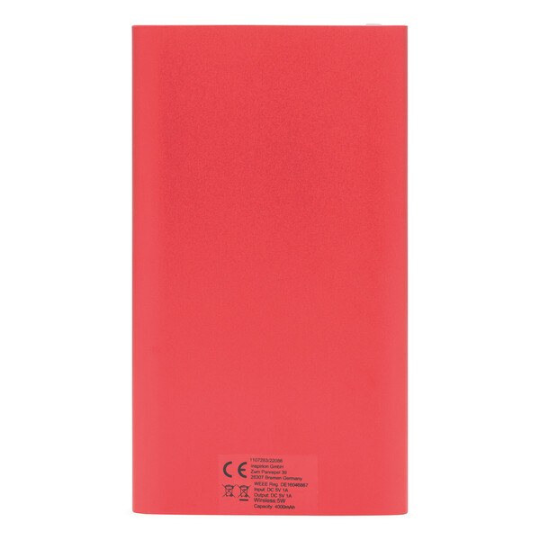 Powerbank Wireless Power - Red