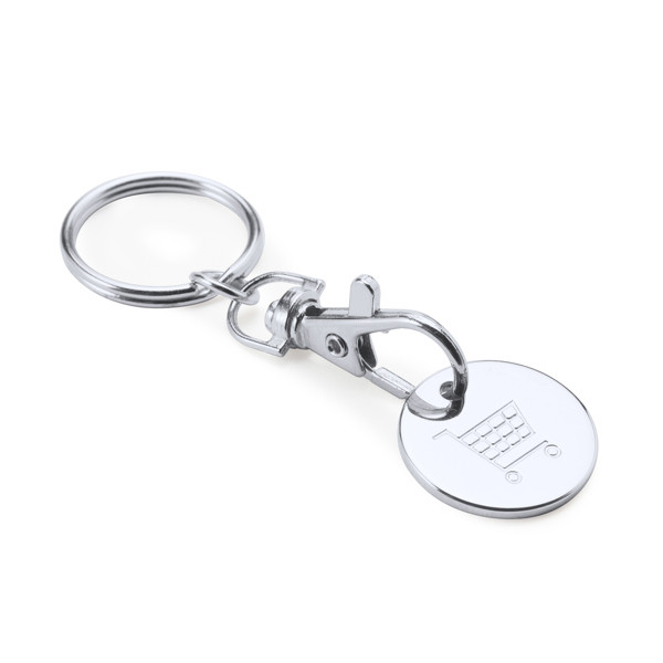 Llavero Moneda Tonic  - BLANCO