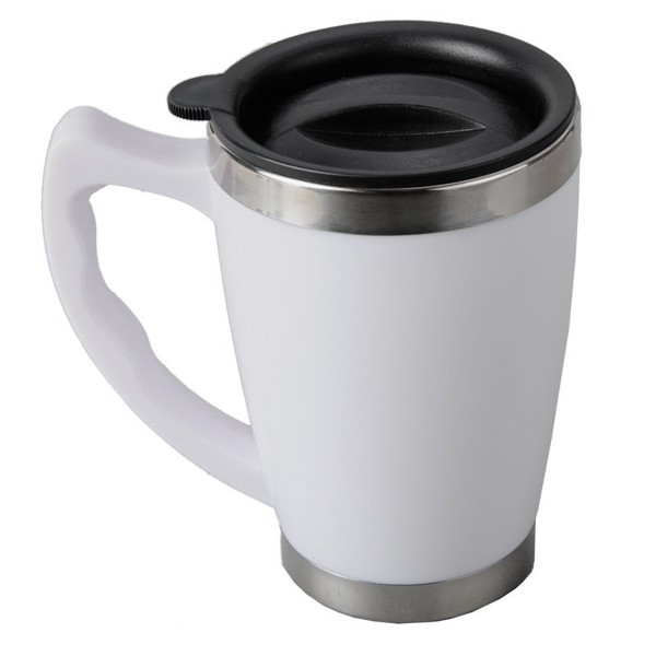 380 ml Copenhagen thermal mug - White