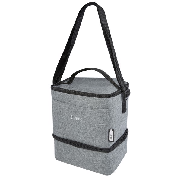 Tundra GRS rPET Lunch Kühltasche für 9 Dosen 9L - heather grau