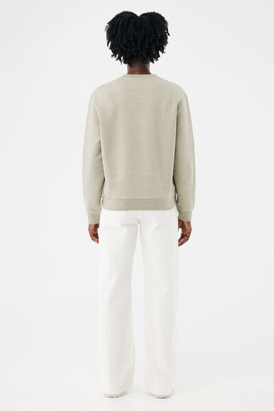 IQONIQ Torla recycled cotton crew neck - Light Heather Green / M