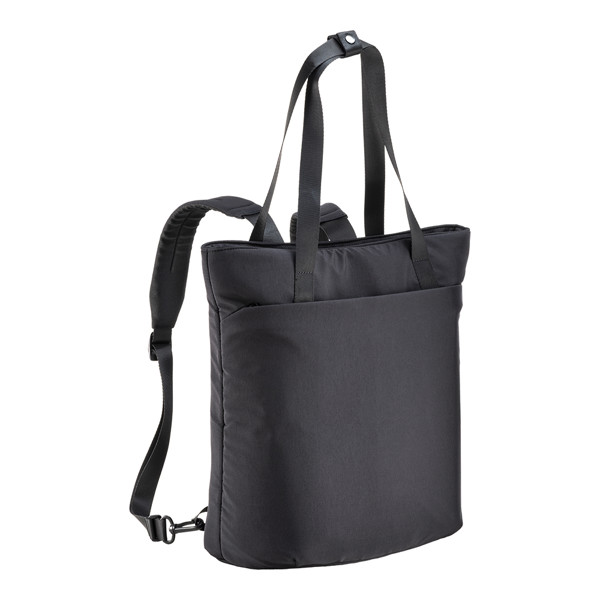 Backpack Bag With Laptop Compartment 15 Inch In Nylon Taslon - Black