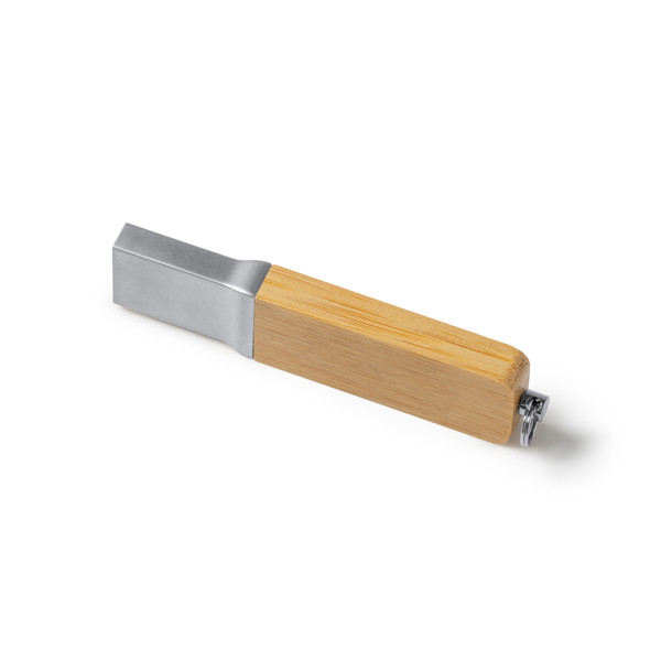 Personalised plastic USB flash drive with rotating body