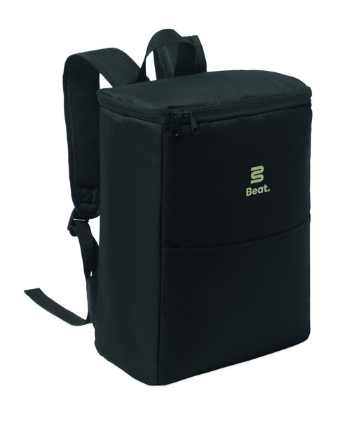 RPET cooler backpack Mufrio - Black