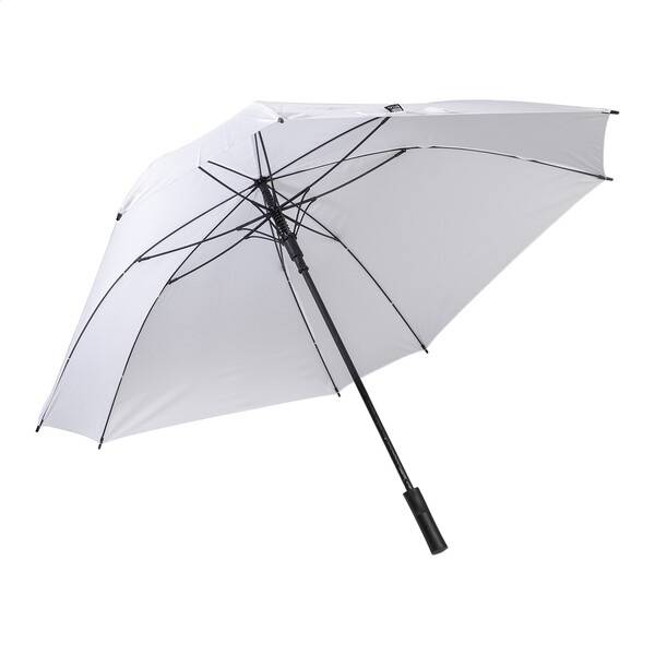 Square Rpet Umbrella Quadstorm - White