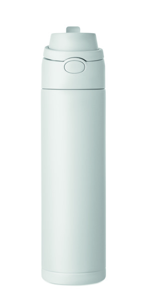 Double wall bottle 500 ml Toien Two - White