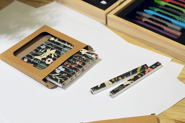 12 Pc Pencil Set Printcil