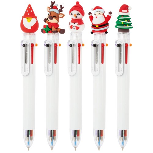 MULTICOLOUR XMAS PENS SET "YUKI"