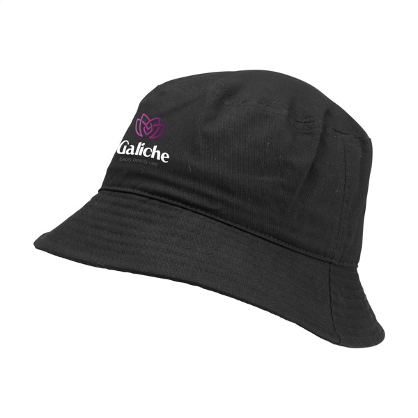 Harber GRS Recycled Bucket Hat - Noir