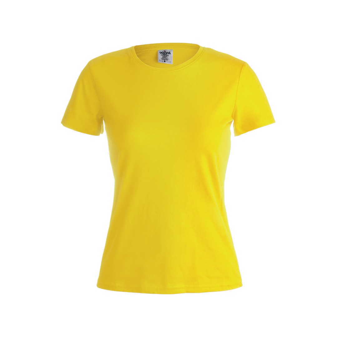 Camiseta Mujer Color "keya" WCS180 - Amarillo / M