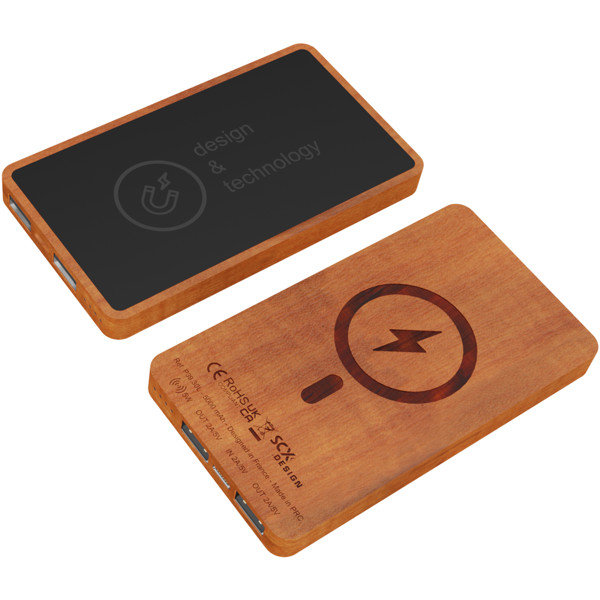 Powerbank sem fio magnética de 5W e 5000 mAh "SCX.design P39"