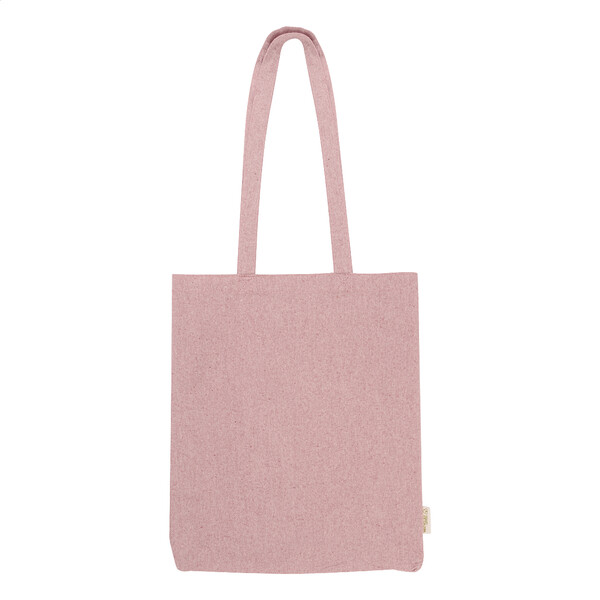 Tote bag en coton Recote - Rose