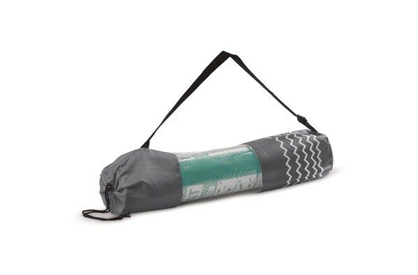 Fitness-yoga mat with carrier - Red