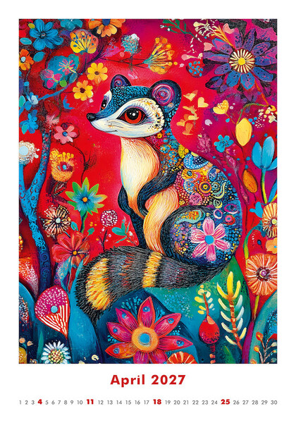 Calendar Art Naive
