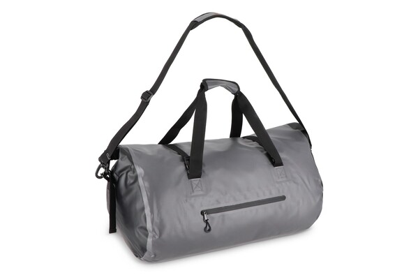 Adventure duffle PVC, 60L IPX6 vodotesen - Temno siva