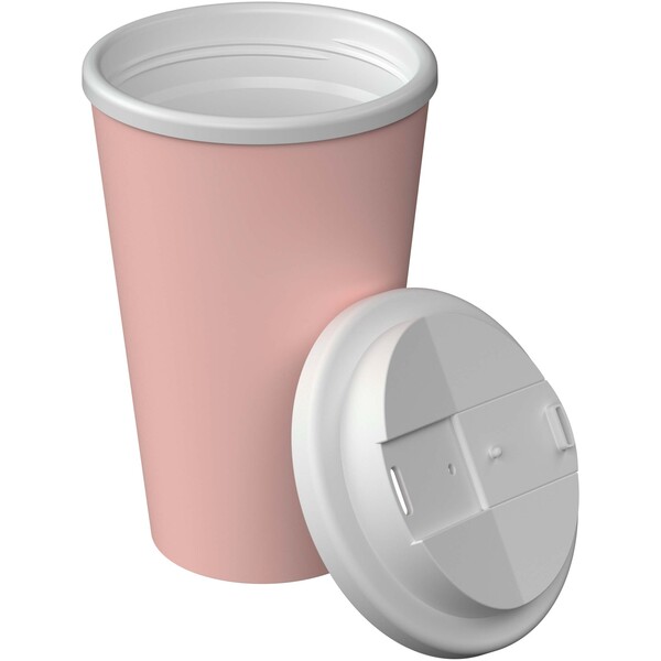 Americano® Infiniti 350 ml insulated tumbler with spill-proof lid - Pale Blush