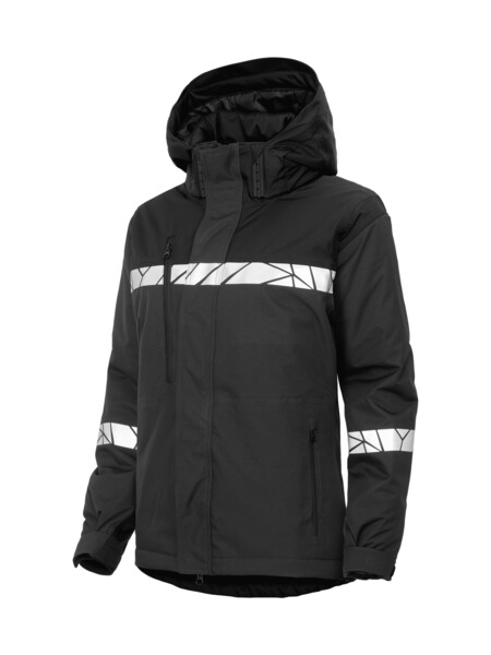 7420 SHELLJACKET PADDED LADY PGL Grey/Black 3XL