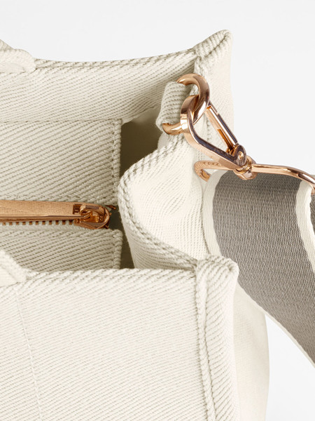 Puerto Medium Tote - Natural / Black