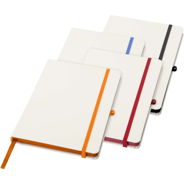 Spectrum A5 hard cover notebook with coloured edge - Royal Blue