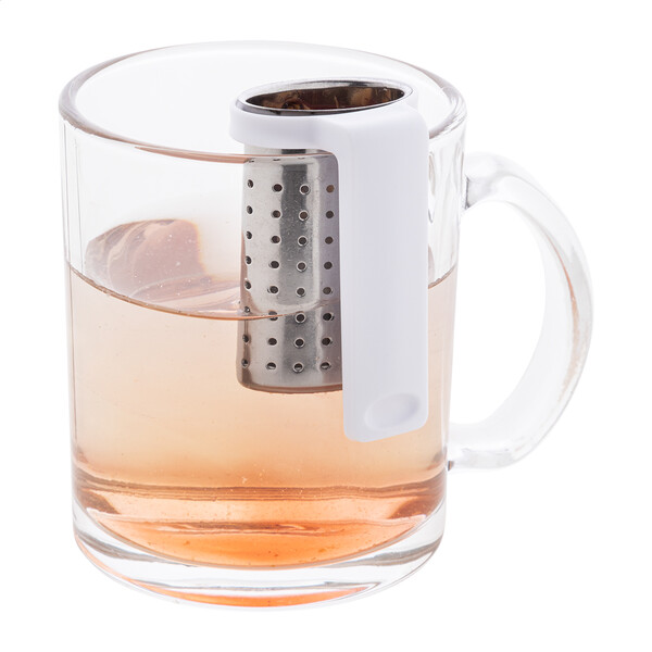 Tea Infuser Leaflet - White