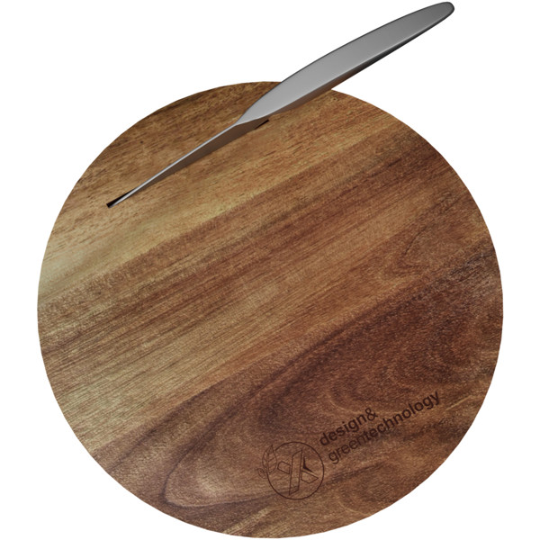 SCX.design K03 wooden cutting board and knife set