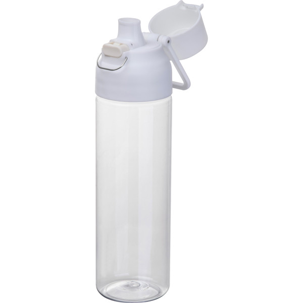 Tritan bottle – transparent colors MAX - White