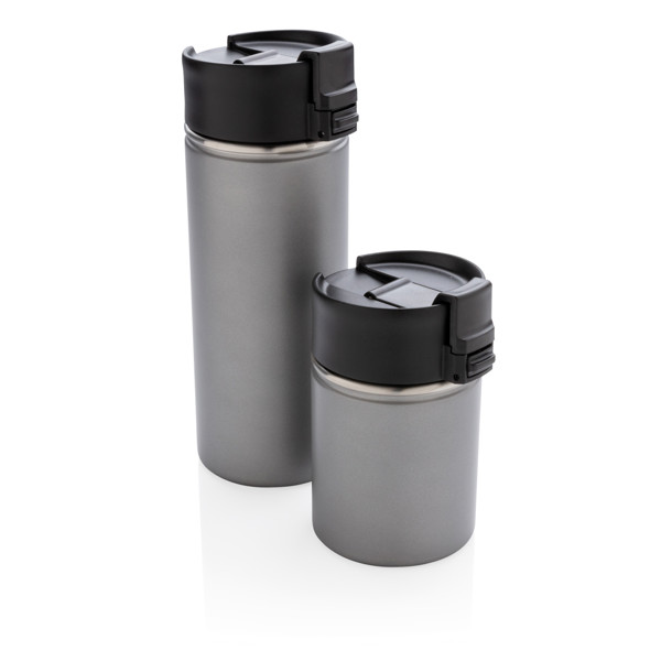Xd Xclusive vacuum mug ceramic coated, 220ml - Grey