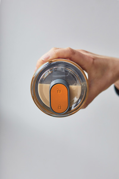 Cestovní nerezový termo hrnek 600ml Black+Blum - Oranžová
