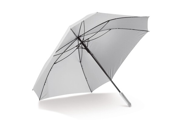 Deluxe square umbrella 121 cm, windproof - White