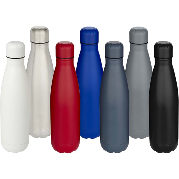 Bouteille d’eau Cove de 750 ml en acier inoxydable recyclé certifié RCS à simple paroi - Bleu hale