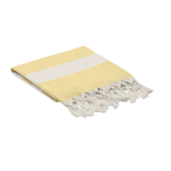 Hamman towel blanket 140 gr/m² Agoura - Yellow