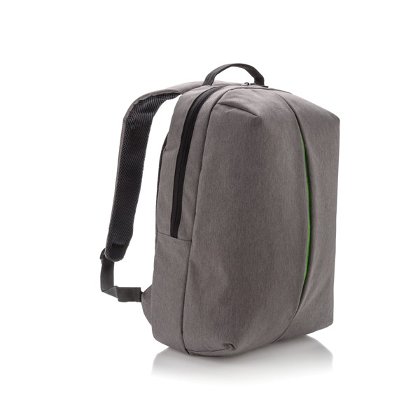 Xd Collection backpack, 15 inch laptop, 600D polyester - Grey / Green