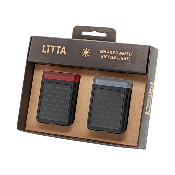 Solar Bikelight lampes de vélo - Blanc