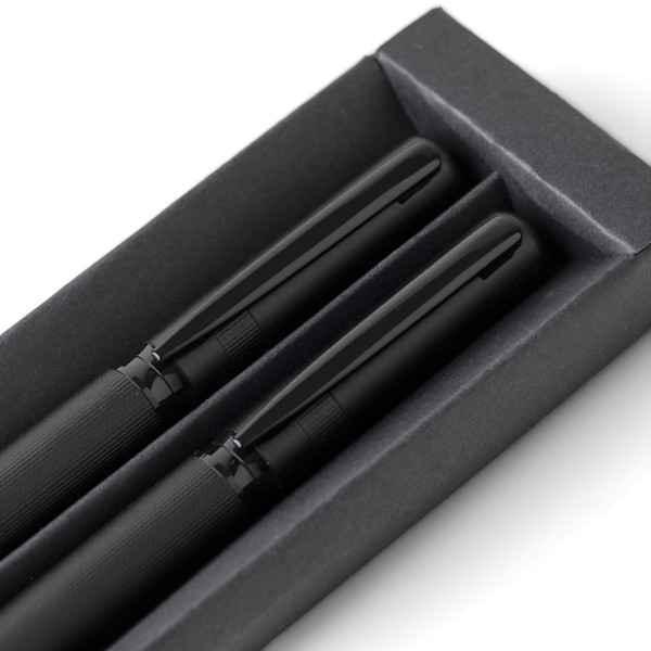 Metal and ecobrass pen set Adel