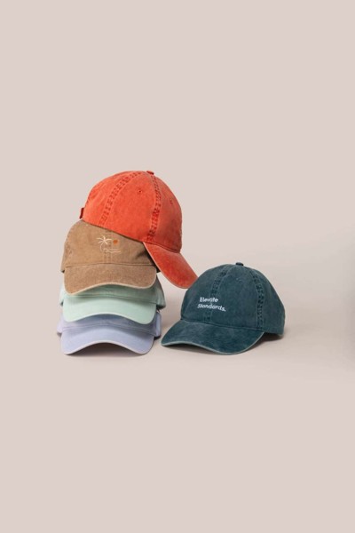 Unisex  Faded Cap - Washed Black