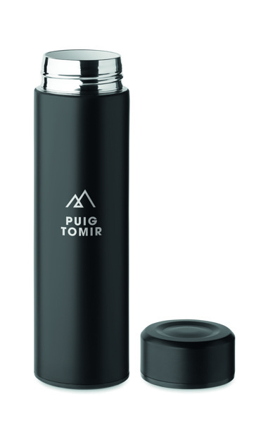 Bouteille à double paroi 420 ml Nunavut - Noir
