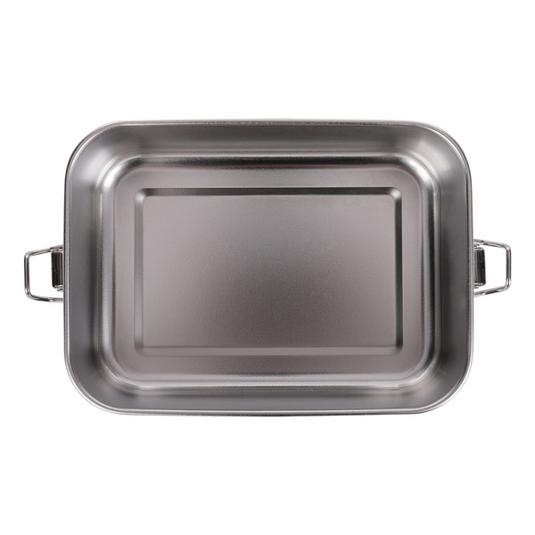 800 ml Somerton steel lunch box - Silver