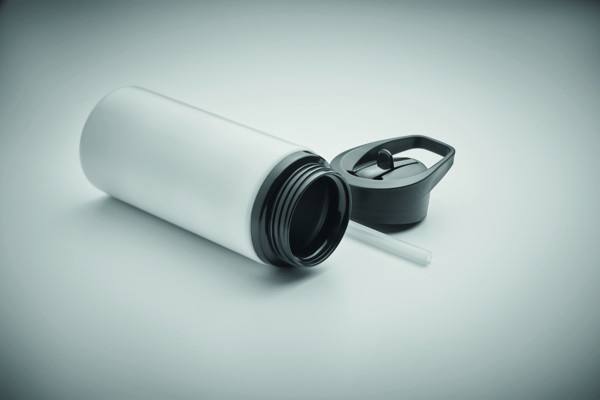 Spot steklenica 500 ml, reciklirano nerjaveče jeklo - Bela