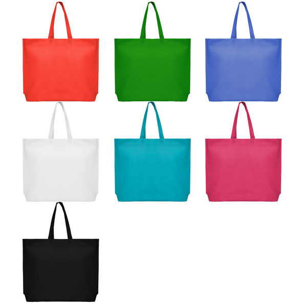 Sea Non Woven Bag 54X40x10 - Rosette / 54x40x10cm