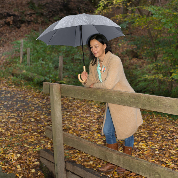 AC-Stockschirm ÖkoBrella - Grau Ws