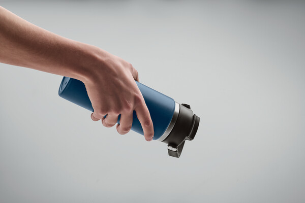 Bouteille double paroi 500 ml Suma Grip - Bleu Marine