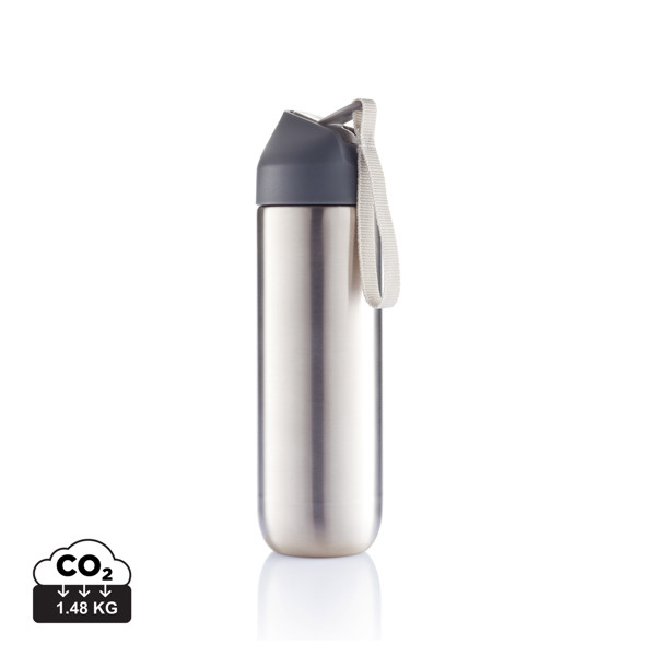 Oregon 400 ml matte water bottle with carabiner