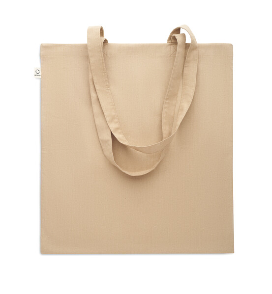 Sac shopping en coton recyclé Viveka Colour - Kaki